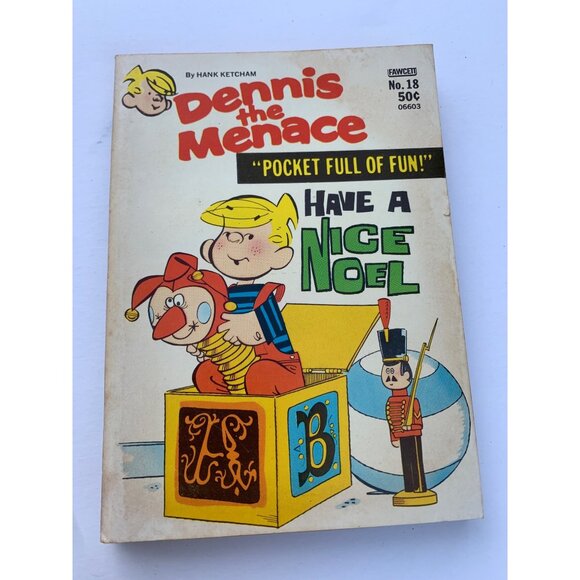 Dennis The Menace Pocket Full Of Fun No. 18 Comic Book 1969 Reprint Mass Market - Picture 1 of 11